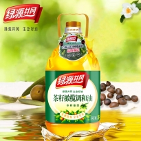 绿源井冈调和油 非转基因食用油粮油 物理压榨 茶籽橄榄食用油5L